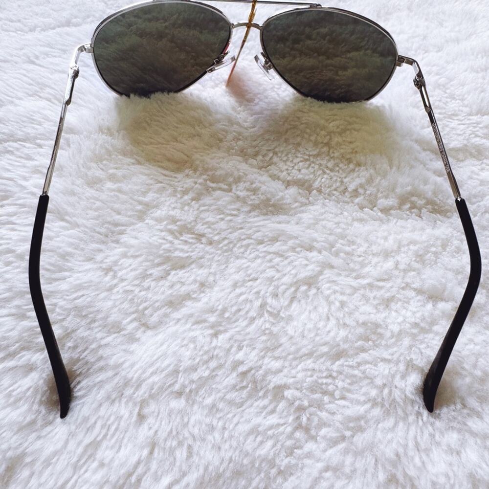 Felix Blue w/Silver Rim Mirrored Sunglasses - Picture 10 of 14